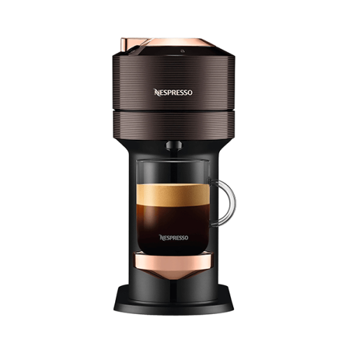 اسپرسو ساز نسپرسو ورتو نکست رزگلد دلونگی + فوم ساز Aeroccino 3 مدل ENV120B