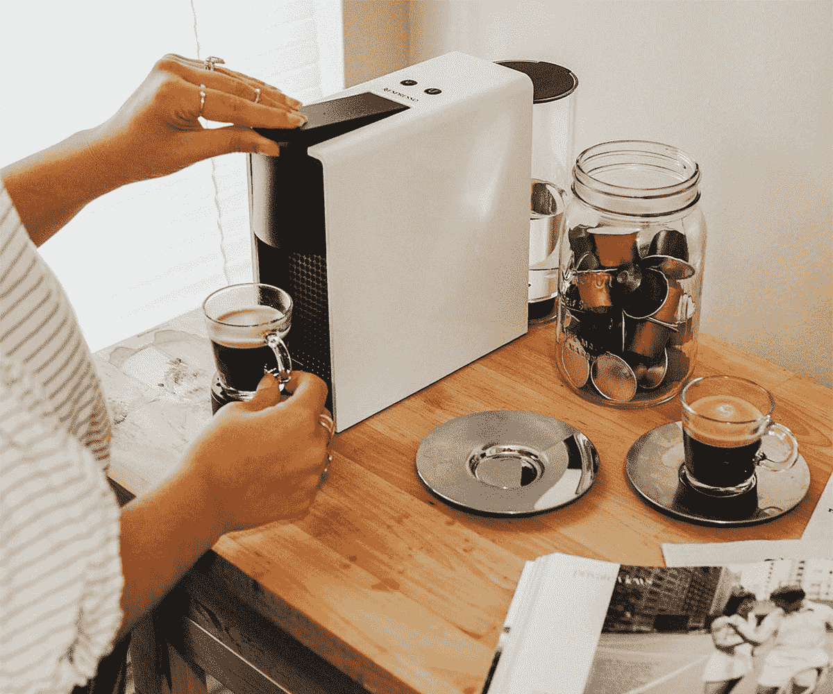 اسپرسو ساز نسپرسو اسنزا مینی کروپس با فوم شیرساز Aeroccino 4
