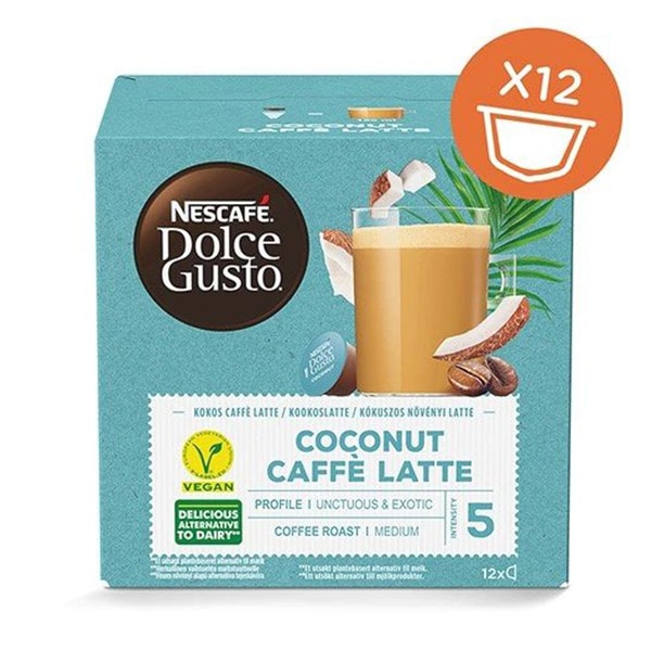 NESCAFE-Dolce-Gusto-Coconut-Caffe-Latte-Coffee-Capsules کپسول کوکونات دولچه گوستو