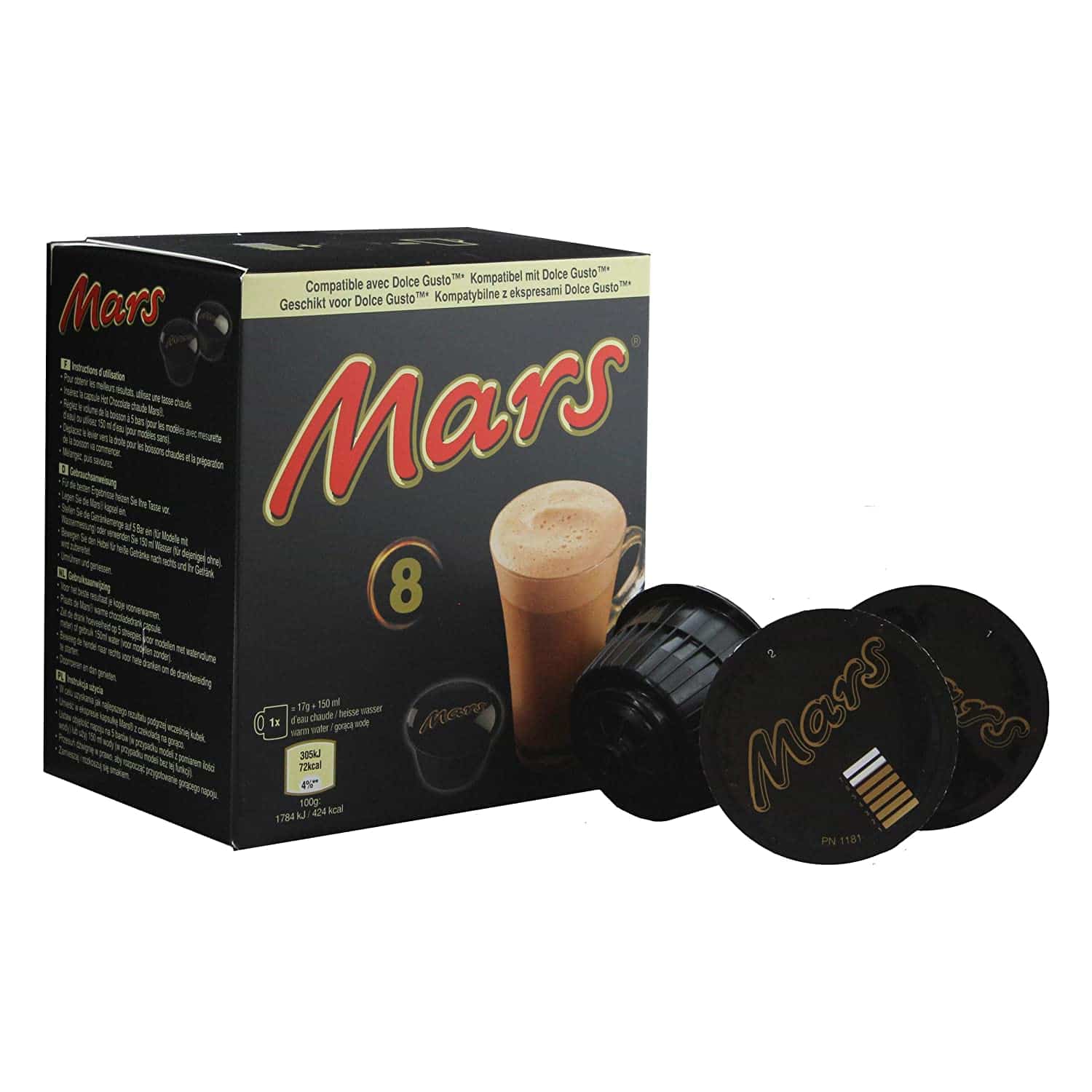کپسول قهوه دولچه گوستو مارس – بوتیک نسپرسو ایران کپسول قهوه دولچه گوستو Mars