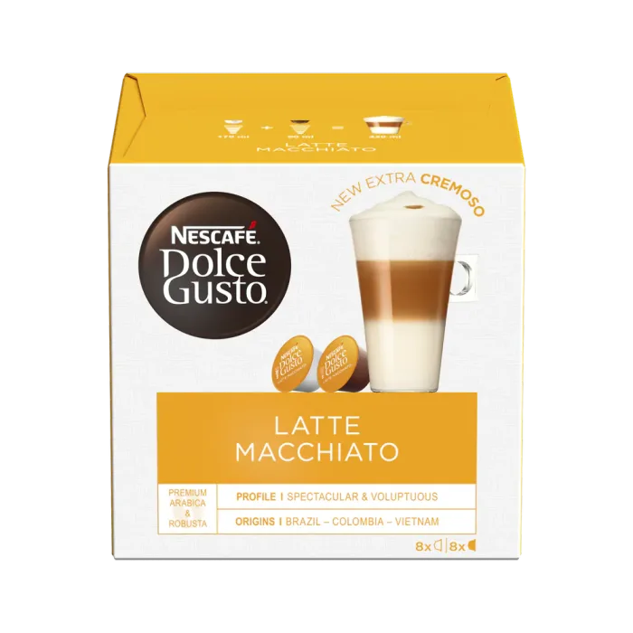 کپسول قهوه دولچه گوستو Latte Macchiato