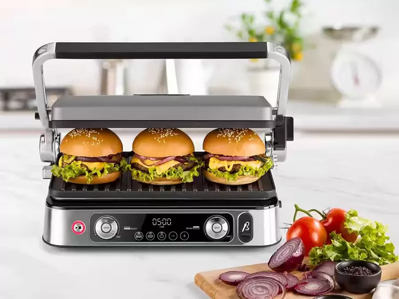 delonghi multi grill 1112dp (3) گریل دلونگی مدل 1112dp