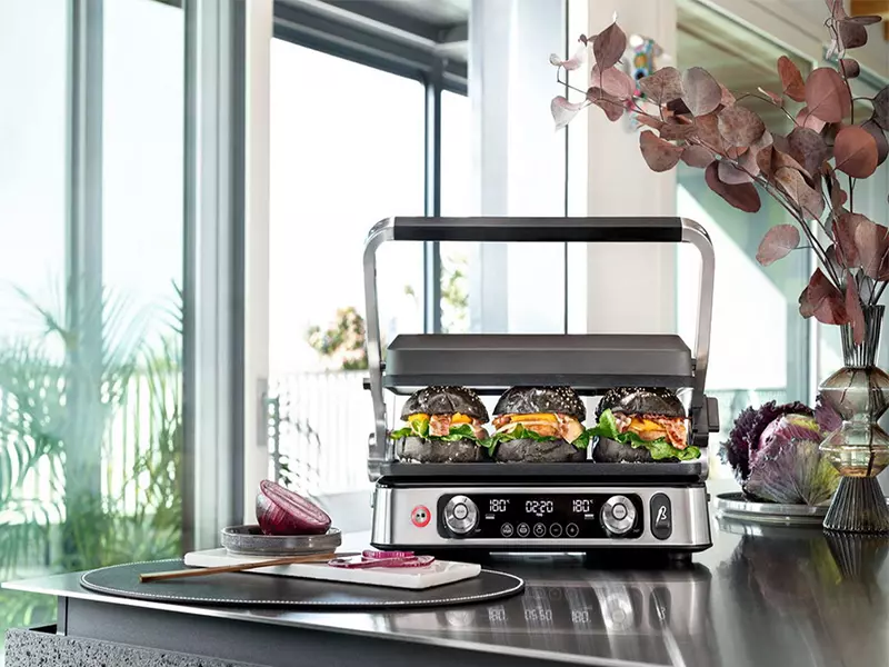 delonghi multi grill 1112dp (4) گریل دلونگی مدل 1112dp