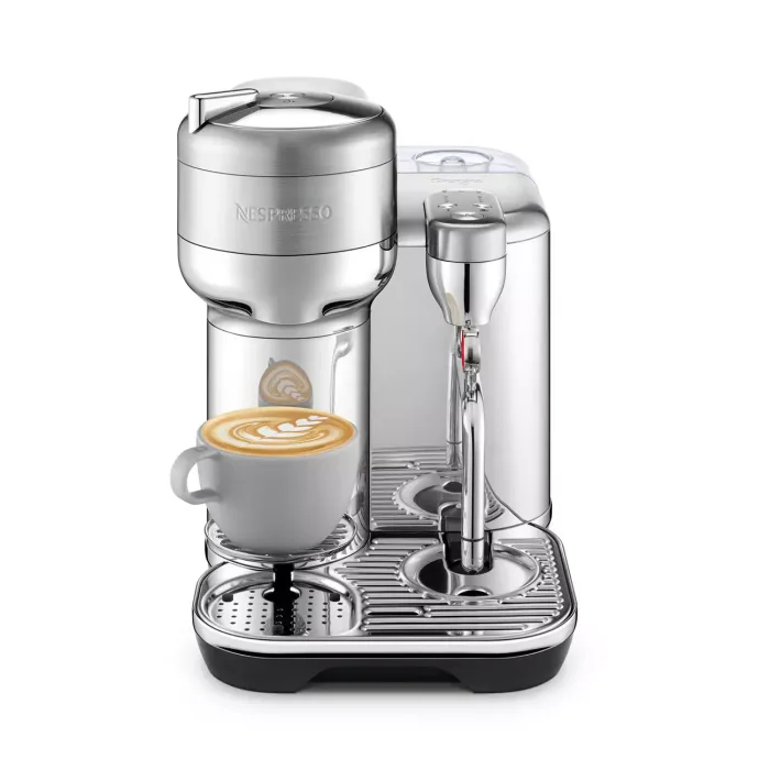 اسپرسو ساز نسپرسو ورتو کریتیستا سیج رنگ سیلور مدل Sage Vertuo Creatista SVE850BSS4EEU1