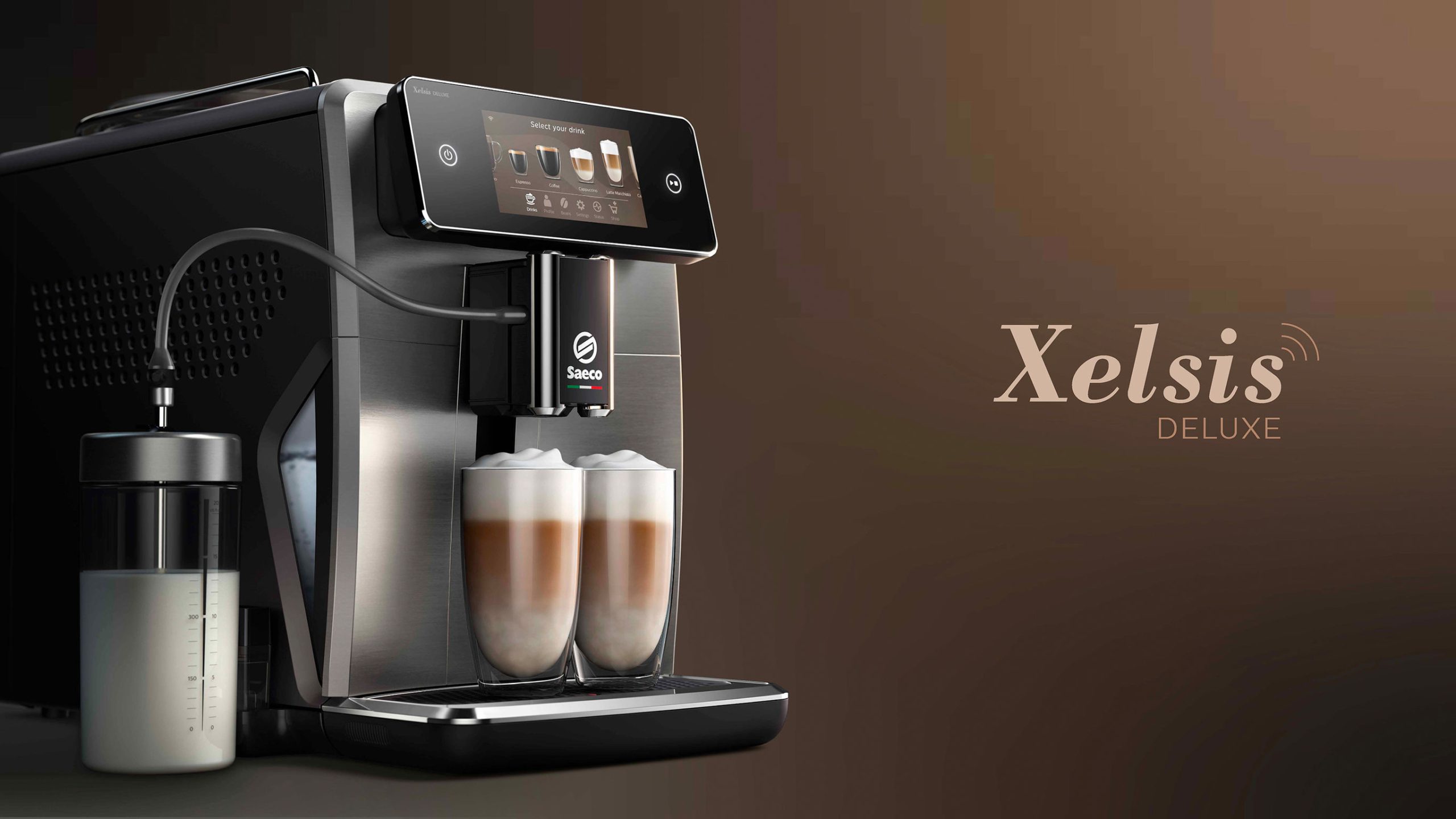 اسپرسو ساز فیلیپس اتوماتیک سایکو مدل Saeco SM878500 Xelsis Deluxe خرید و قیمت اسپرسو ساز فیلیپس اتوماتیک سایکو مدل SM8785/00 Xelsis