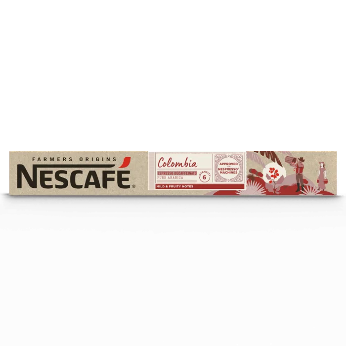 کپسول نسپرسو نسکافه کلمبیا دکاف "Colombia Decaffeinato"