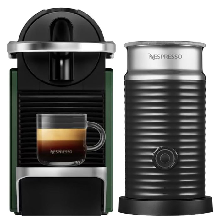 اسپرسو ساز نسپرسو پیکسی سبز مدل C62 با کف شیرساز Aeroccino 3