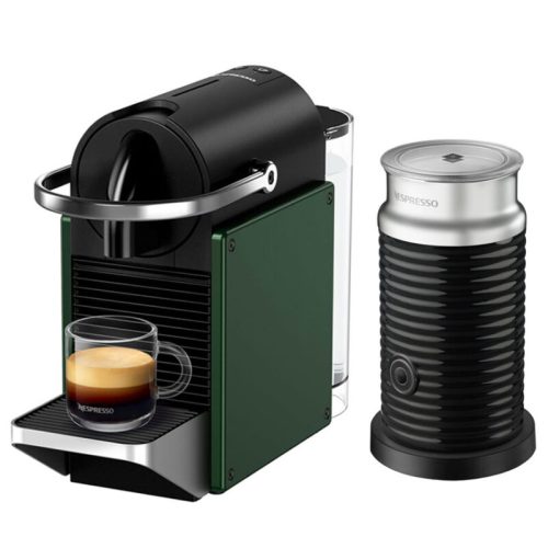 قهوه ساز نسپرسو پیکسی سبز C62 با کف شیرساز Aeroccino 3